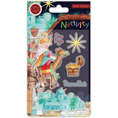 Craft Consortium Nativity Clear Stamps - Bethlehem
